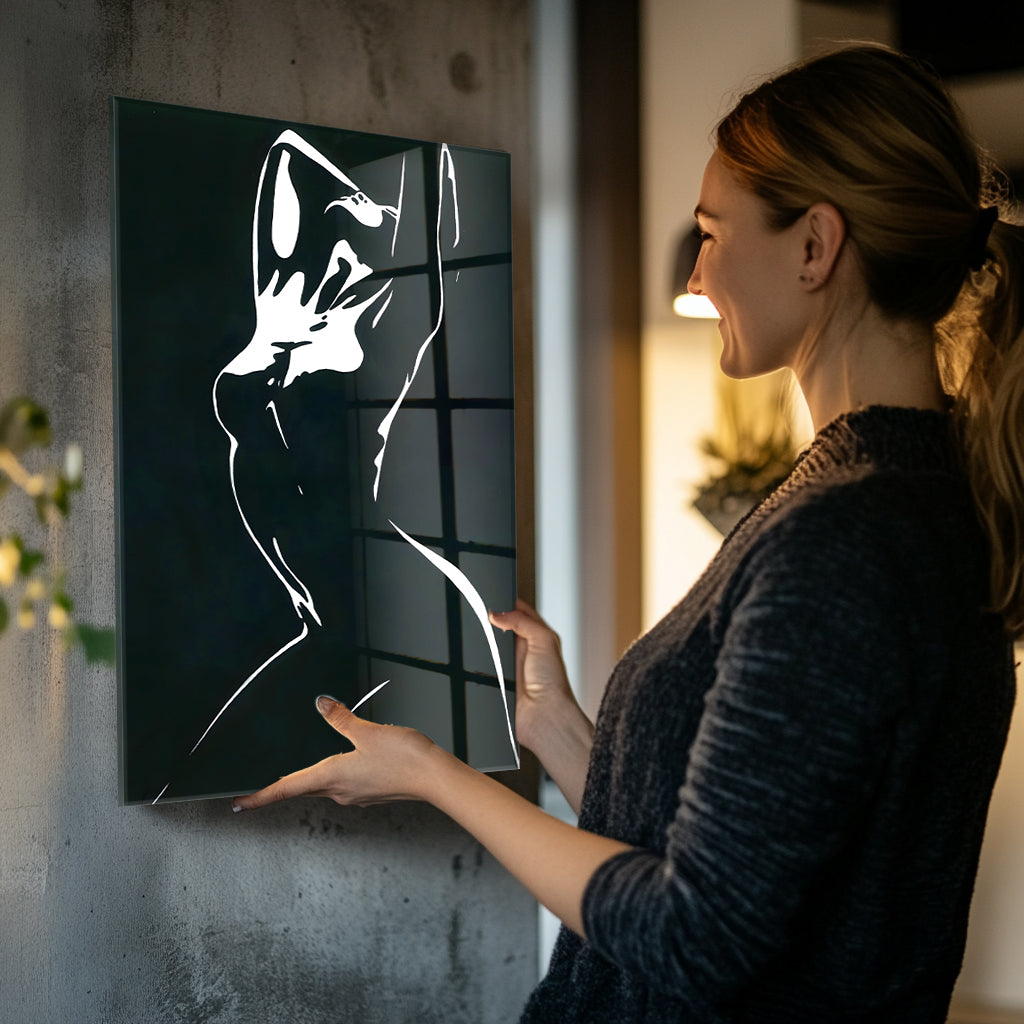 Sensual art depicting eroticism, perfect for spicing up your walls