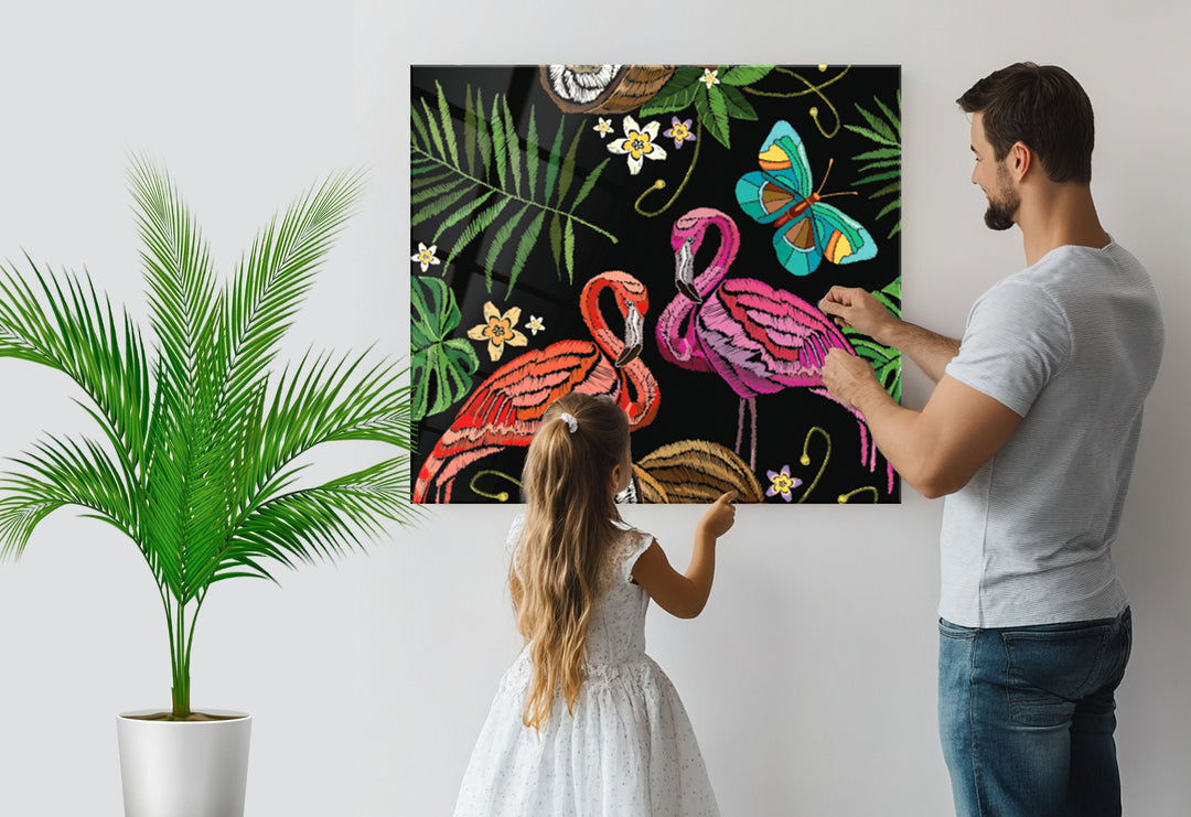 Flamingo Wall Art - Vibrant and Elegant Decor for Your Home