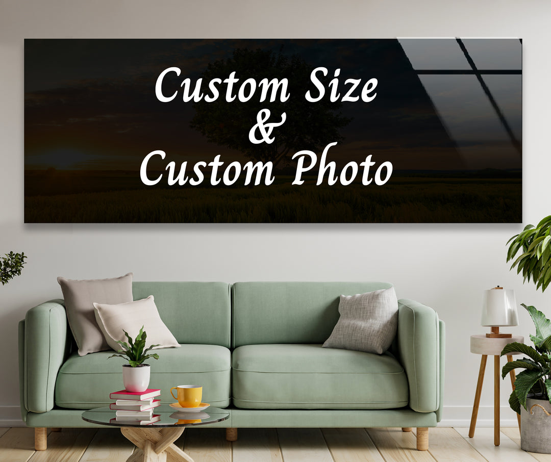 Framed Large Custom Glass Photo Prints