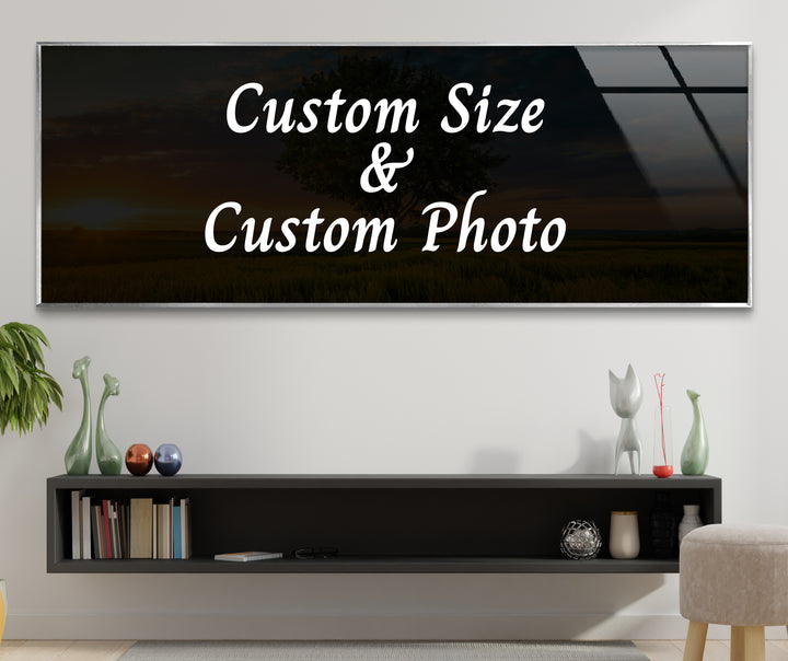 Framed Large Custom Glass Photo Prints