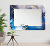 Marble Tempered Glass Wall Mirror