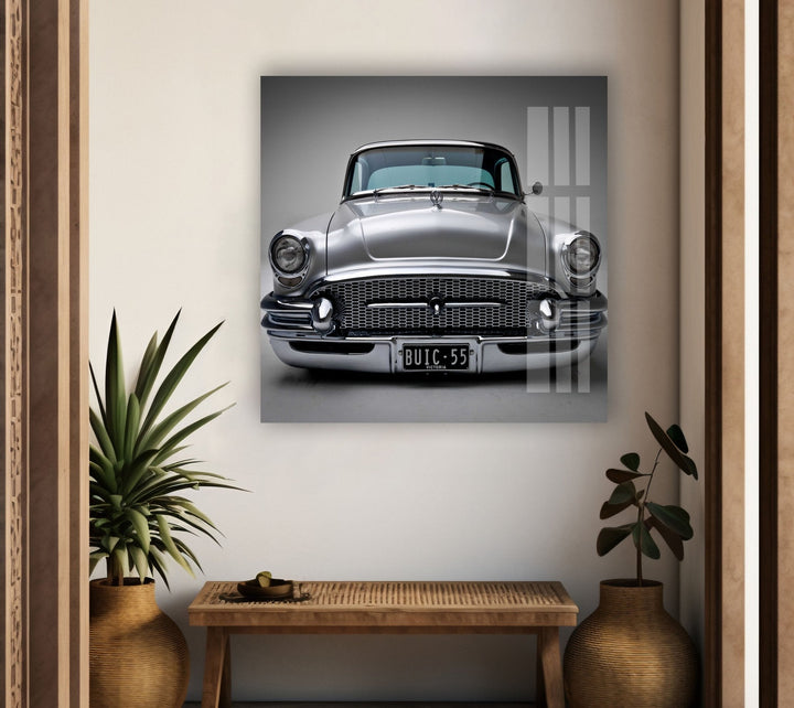 1955 Classic Buick Glass Art & Cool Wall Decor