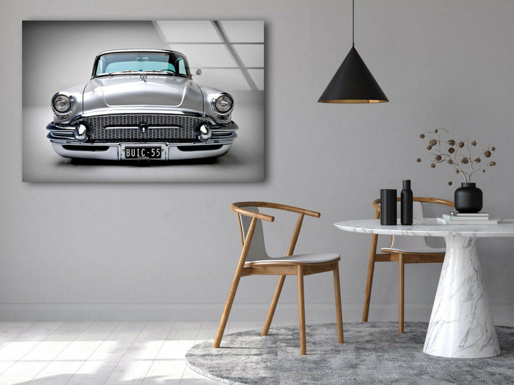 1955 Classic Buick Cool Abstract Art & Glass Art Prints