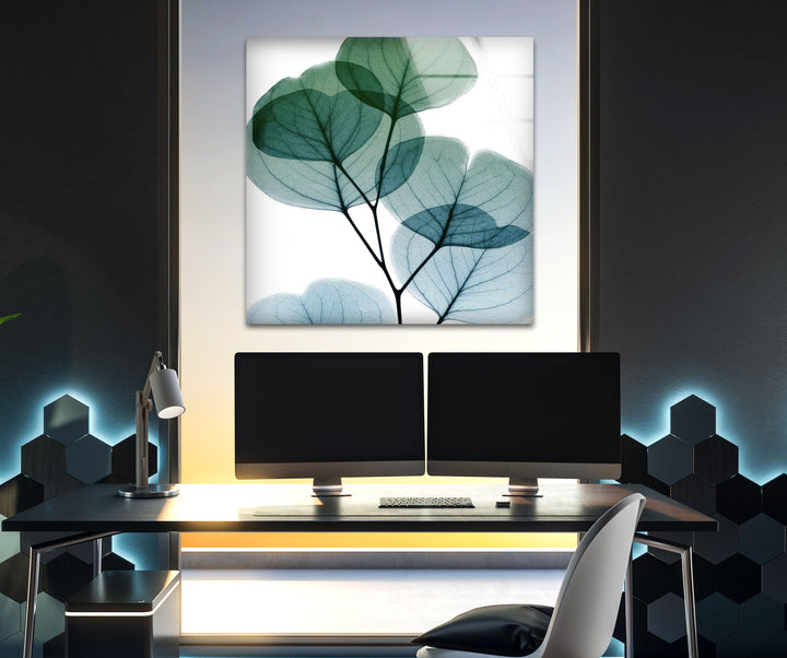 Albert Koetsier Dull Eucalyptus Mate Glass Wall Art, glass image printing, glass prints from photos