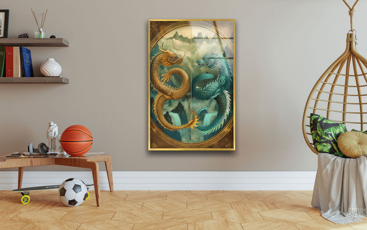 Ao Kuang & Ao Shun Glass Wall Art