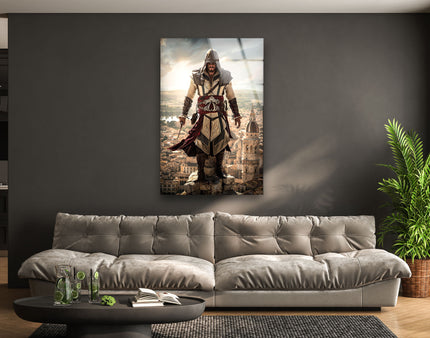 Assassins Creed Movies Glass Wall Art