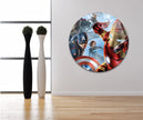 Avengers Glass Wall Art