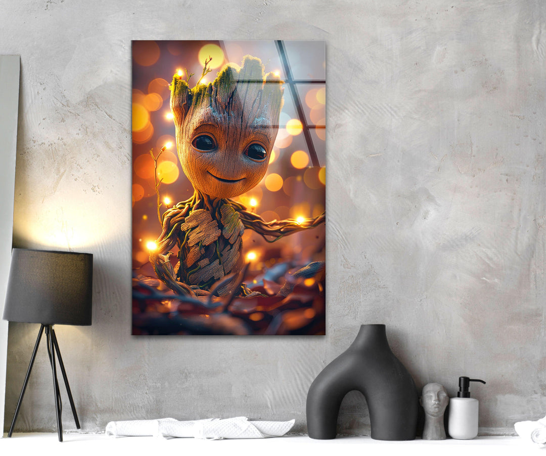 The Baby Groot Glass Pictures for Your Home