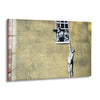 Banksy Well Hung Lover Tempered Glass Wall Art - Artdesigna Glass Printing Wall Arts - Banksy Art for Sale