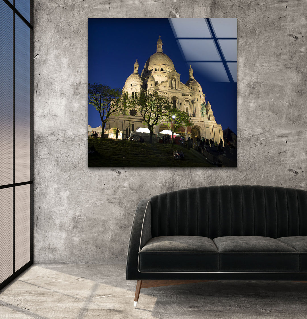 🎨 Where Art Meets Architecture – Sacré-Cœur Paris Glass Artwork
