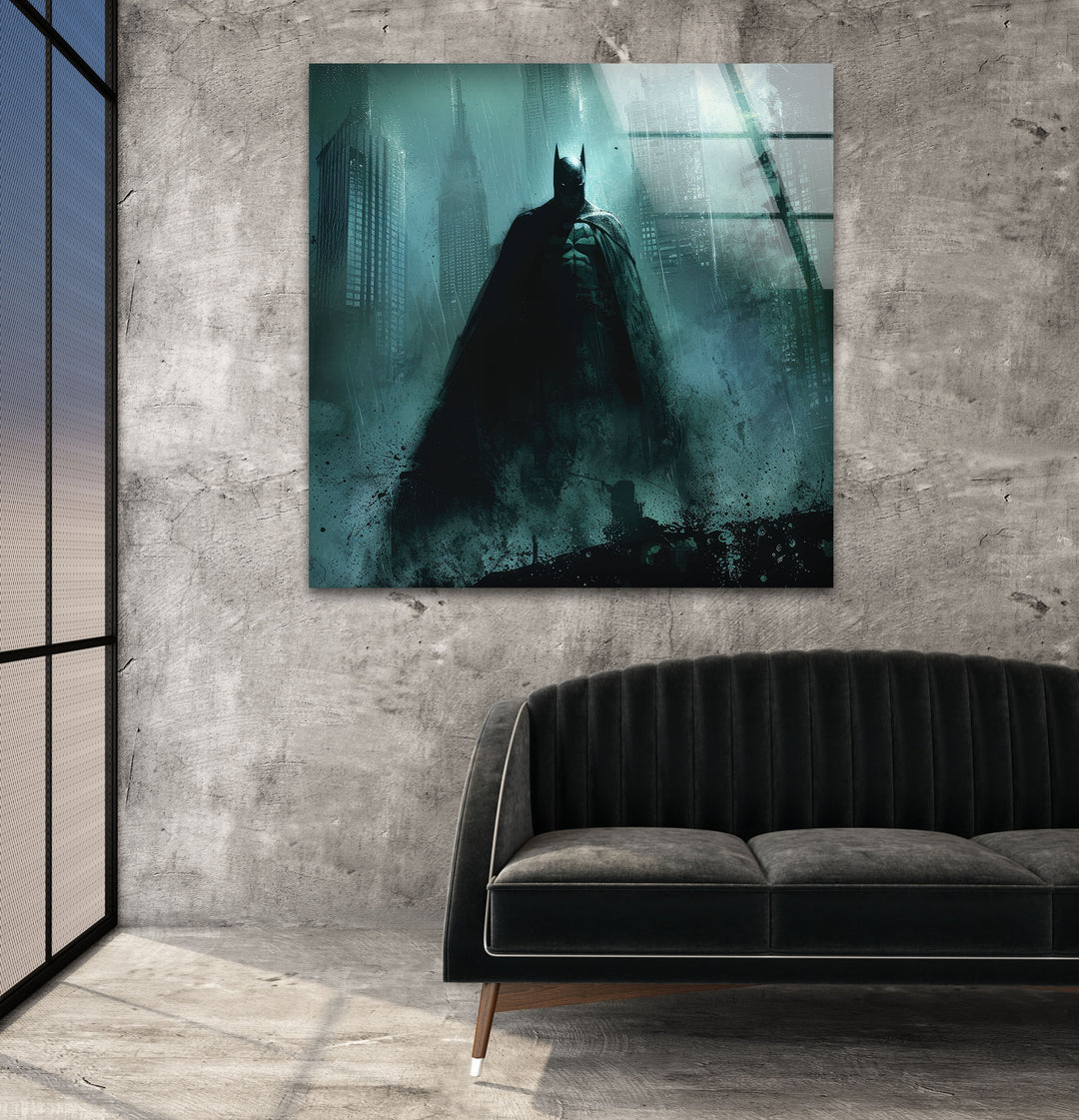 Batman Glass Wall Art Glass Printing Wall Art, Print photos on glass
