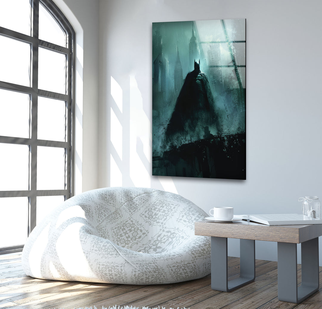 Batman Glass Wall Art large glass photo prints, glass wall photos
