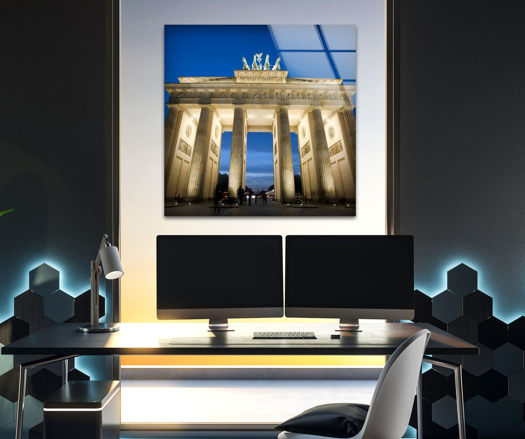 Experience the Majestic Brandenburg Gate at Twilight