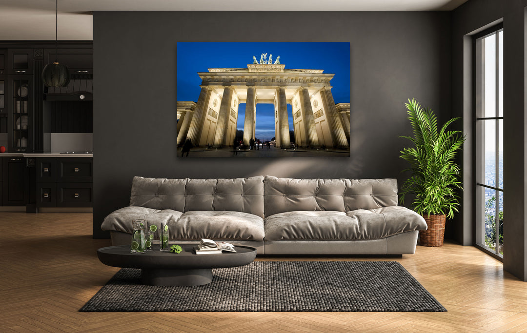 Experience the Majestic Brandenburg Gate at Twilight