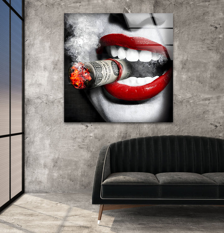 Business Character 2 Glass Wall Art art glass wall art, glass wall art pictures
