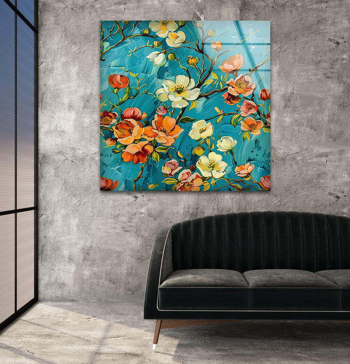 By Paul Gauguin Glass Wall Art photo print on glass, prints on glass wall art
