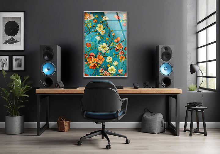 By Paul Gauguin Glass Wall Art picture on glass wall art, photos printed on glass
