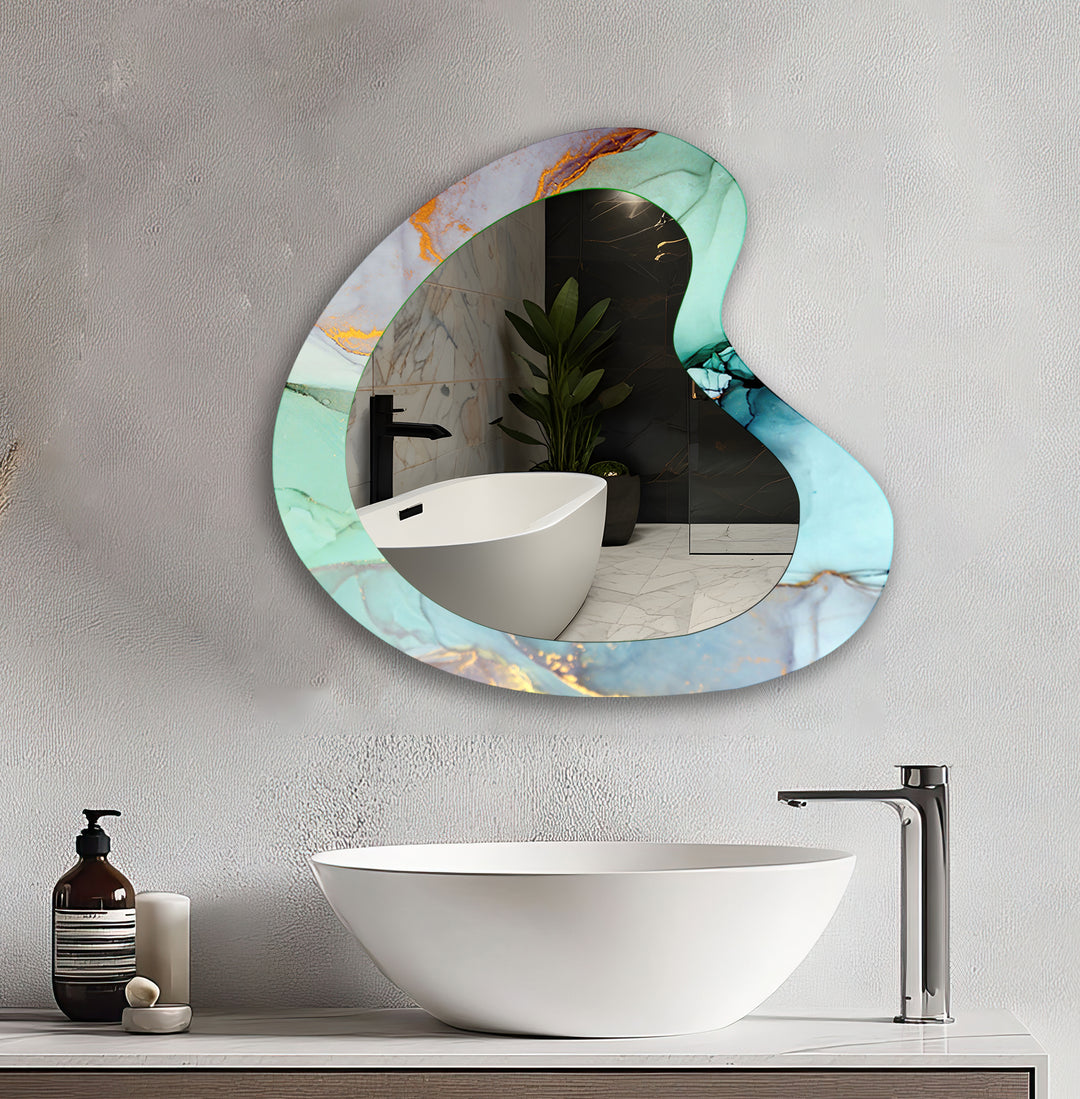 Irregular Decorative Wall Mirror