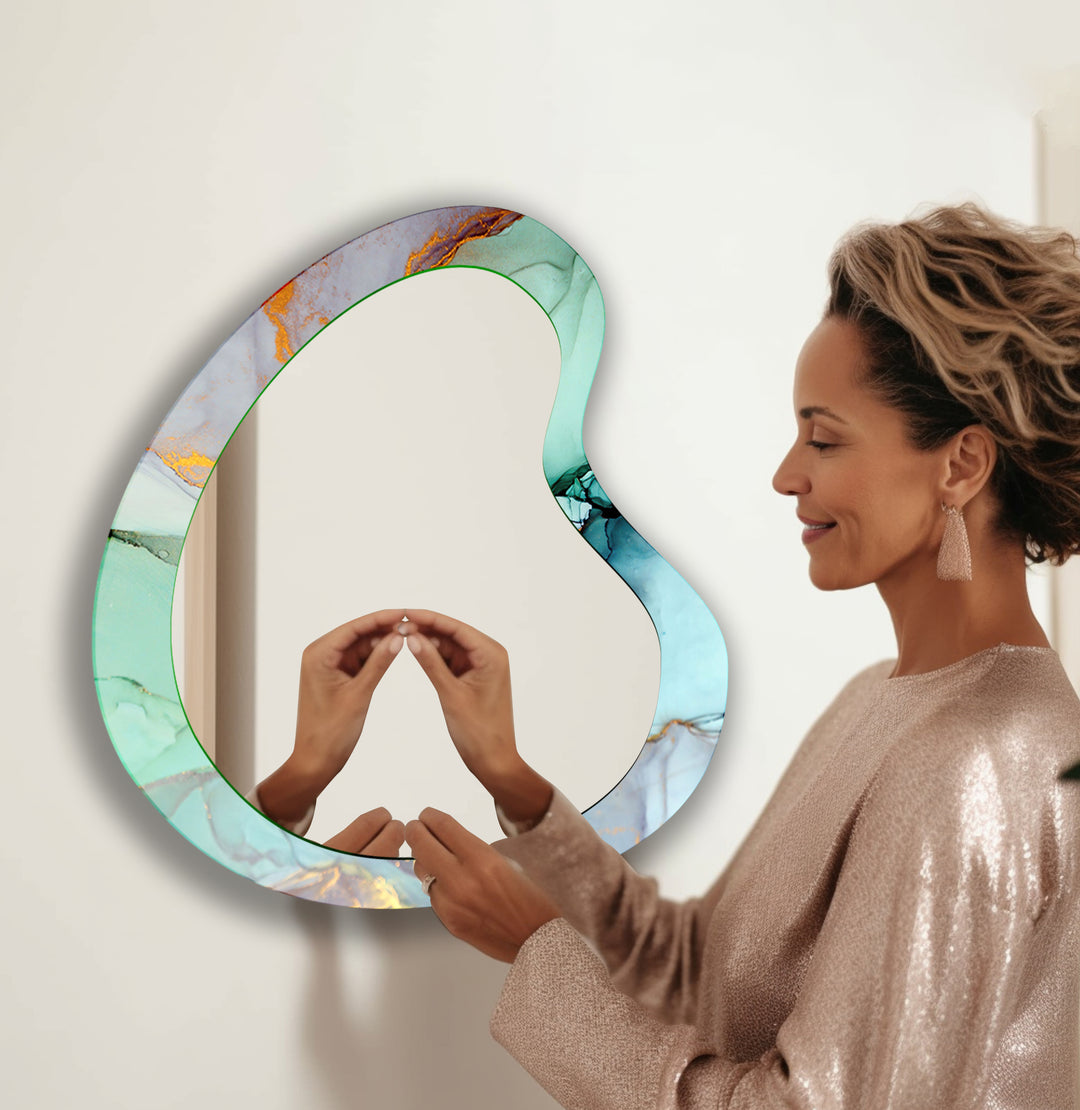 Irregular Decorative Wall Mirror