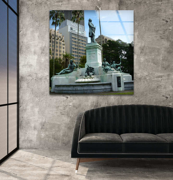 Rio’s King José I Monument: Timeless History in Glass Wall Art
