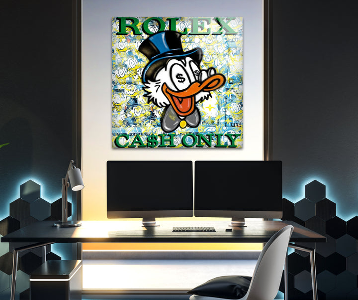 Cash Only Glass Wall Art art glass wall art, glass wall art pictures
