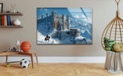 Castle Glass Wall Art, glass photo prints, glass picture prints