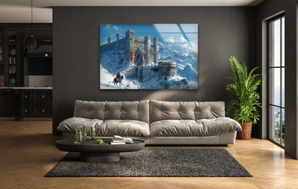 Castle Glass Wall Art