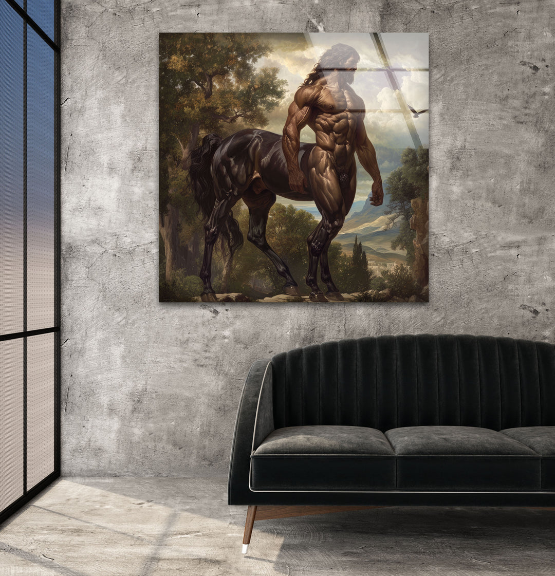 Centaur Glass Wall Art large glass photo prints, glass wall photos
