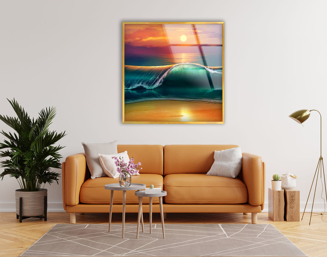 Landscape View Tempered Glass Wall Art - MyPhotoStation