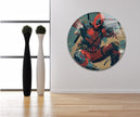 Deadpool Movie Poster Glass Wall Art, art glass wall art, glass wall art pictures