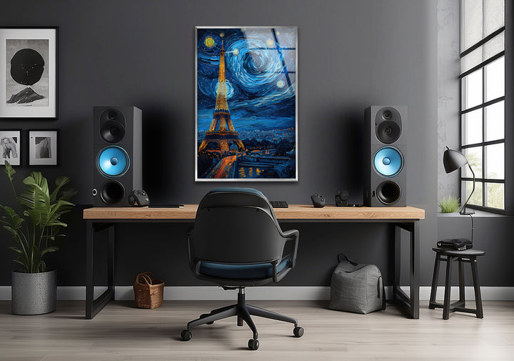 Eiffel Tower and Paris Vincent van Gogh  Top Wall Art Decor Stores Near You