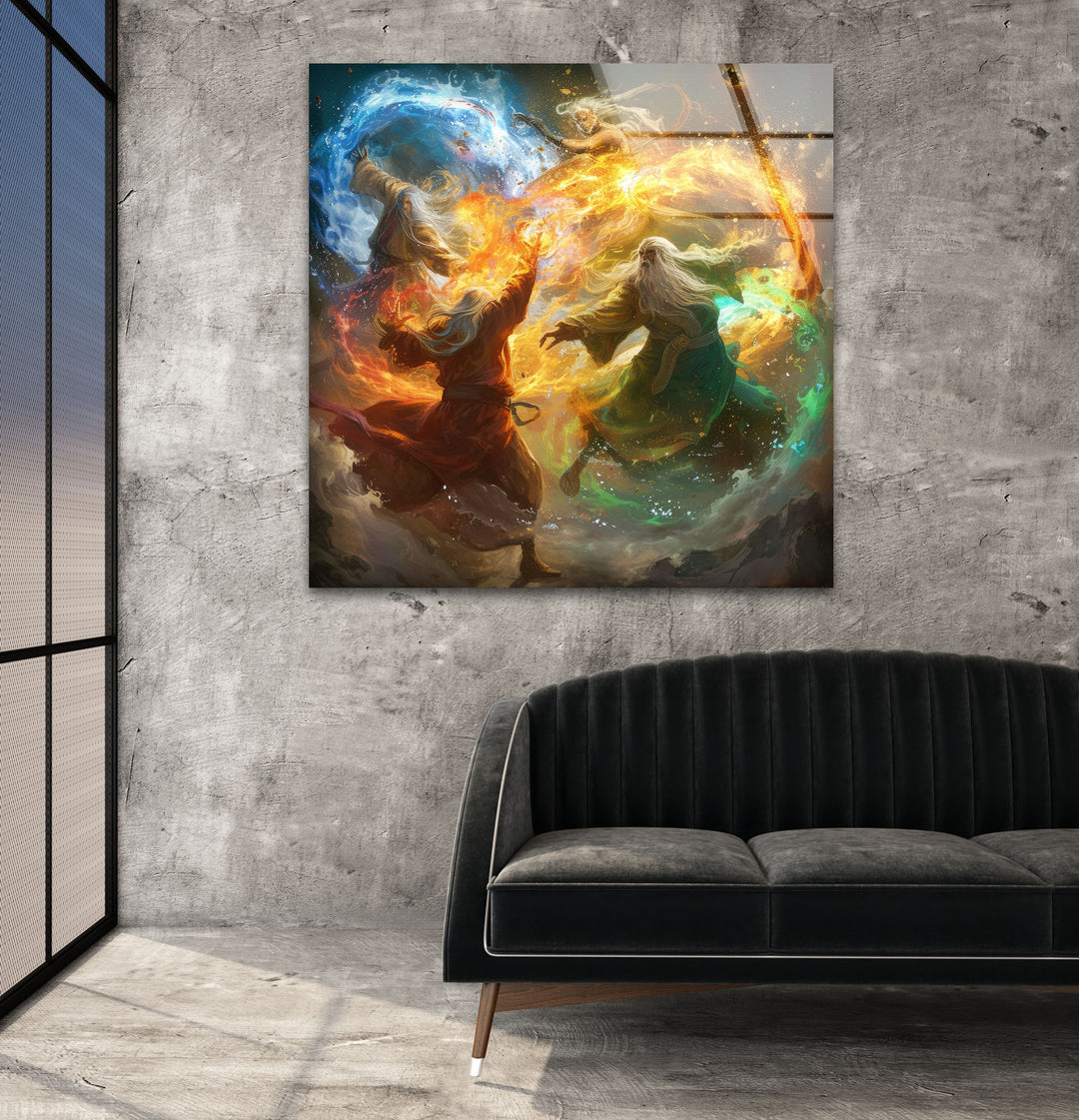 Elements Wizards Glass Wall Art large glass photo prints, glass wall photos
