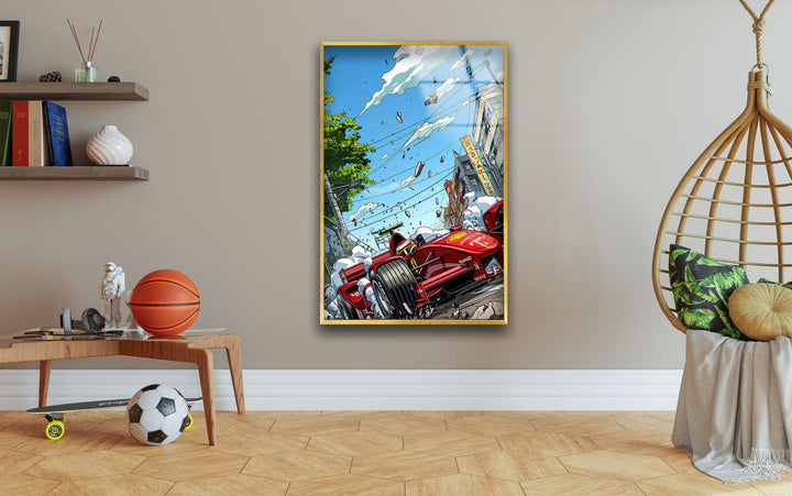 F1 Tempered Glass Wall Art - MyPhotoStation