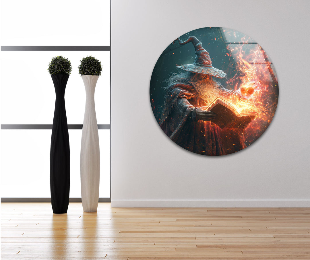 Wizard Casting a Spell Top Wall Art Decor Stores Near You