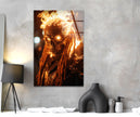 Ghost Rider Glass Wall Art