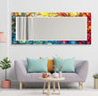 Stained Tempered Glass Wall Mirror