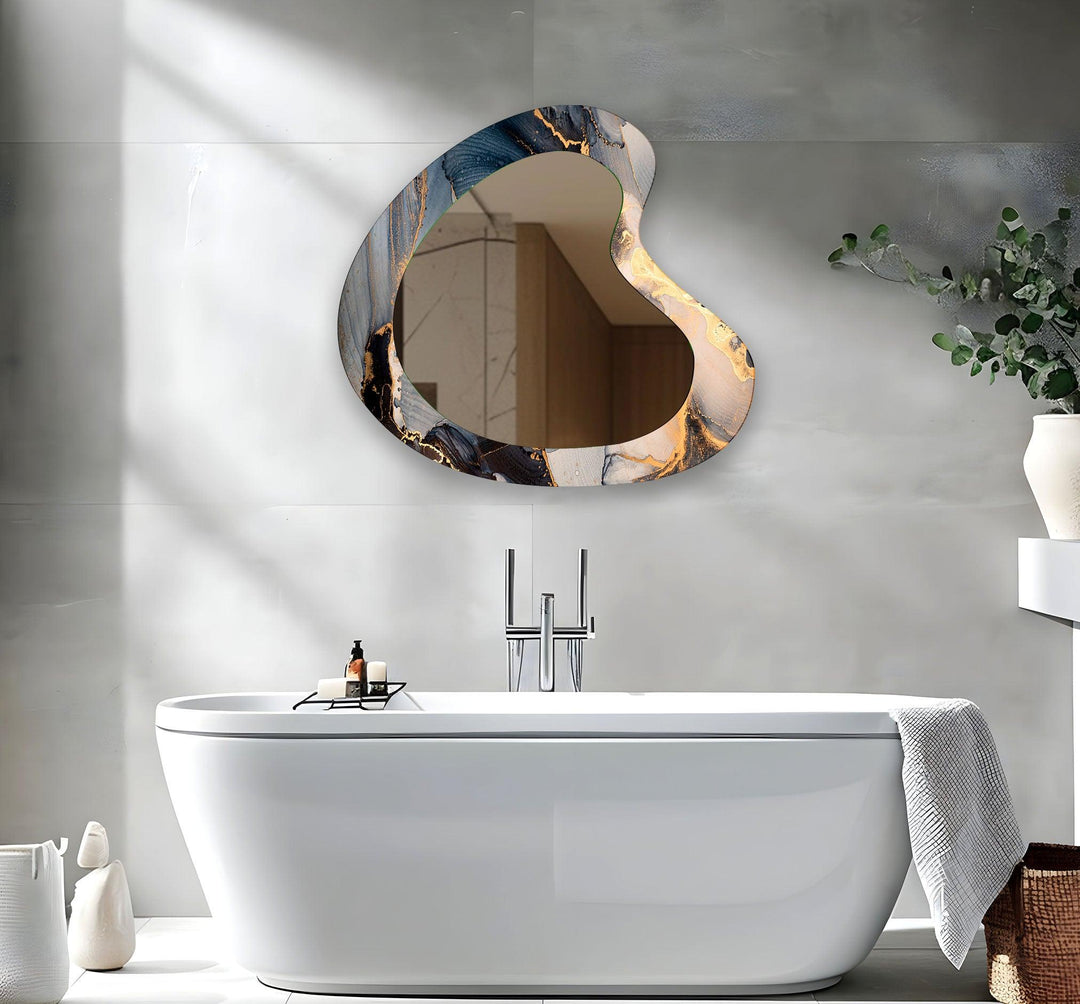 Wall mirrors featuring sleek lines and creative frames to bring modern charm to your decor
