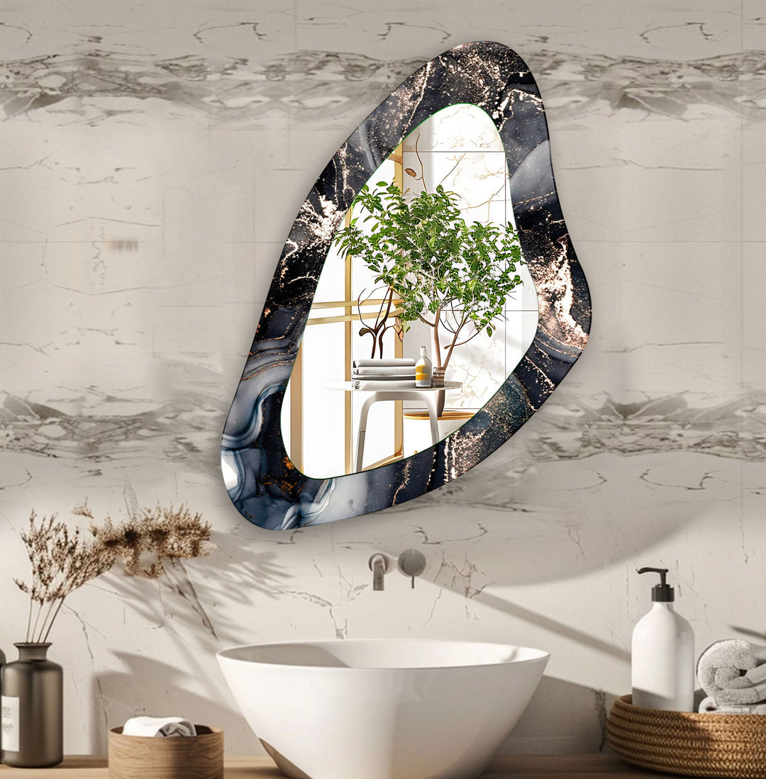 Decorative wall mirror showcasing minimalist elegance for a timeless addition to any room
