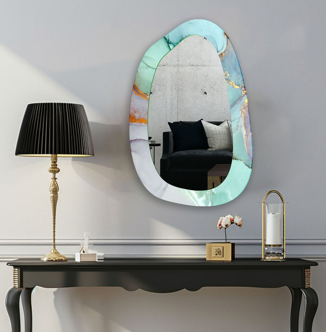 Irregular Shape Decorative Wall Mirror