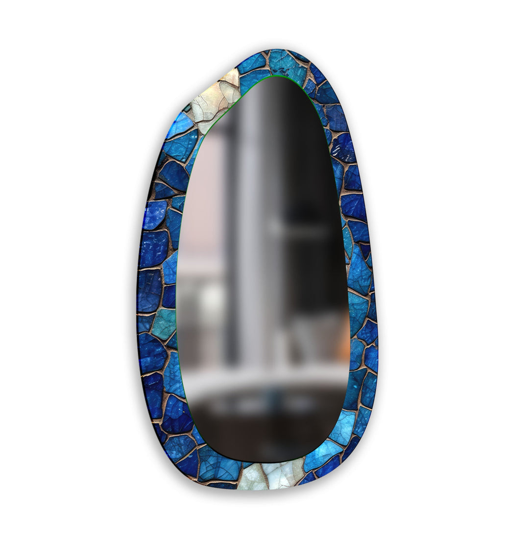 Mosaic Marble Bathroom Glass Wall Mirror