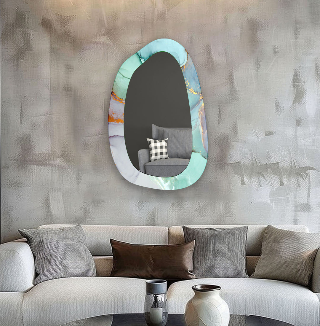 Irregular Shape Decorative Wall Mirror