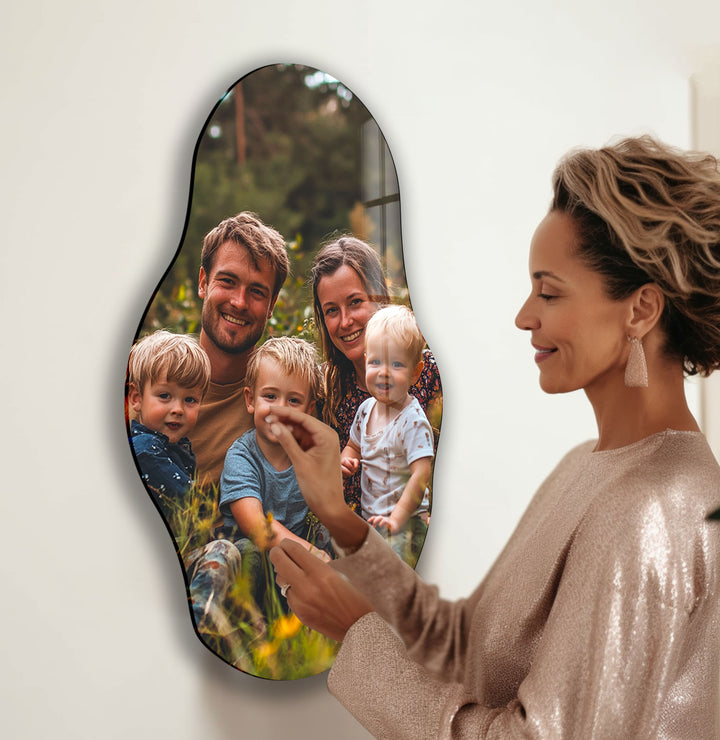 Irregular Oval Custom Photo Prints