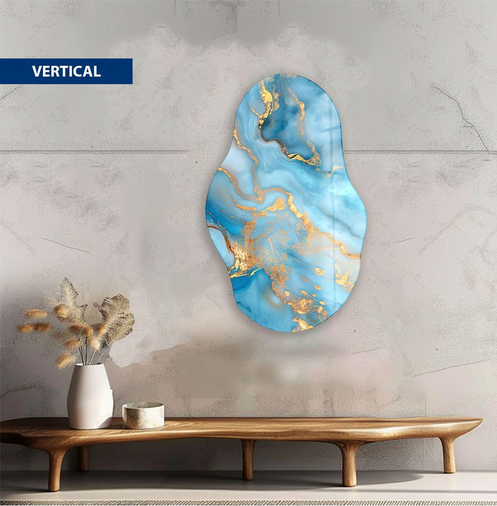 Blue Marble Large Glass Wall Art glass image printing, glass prints from photos