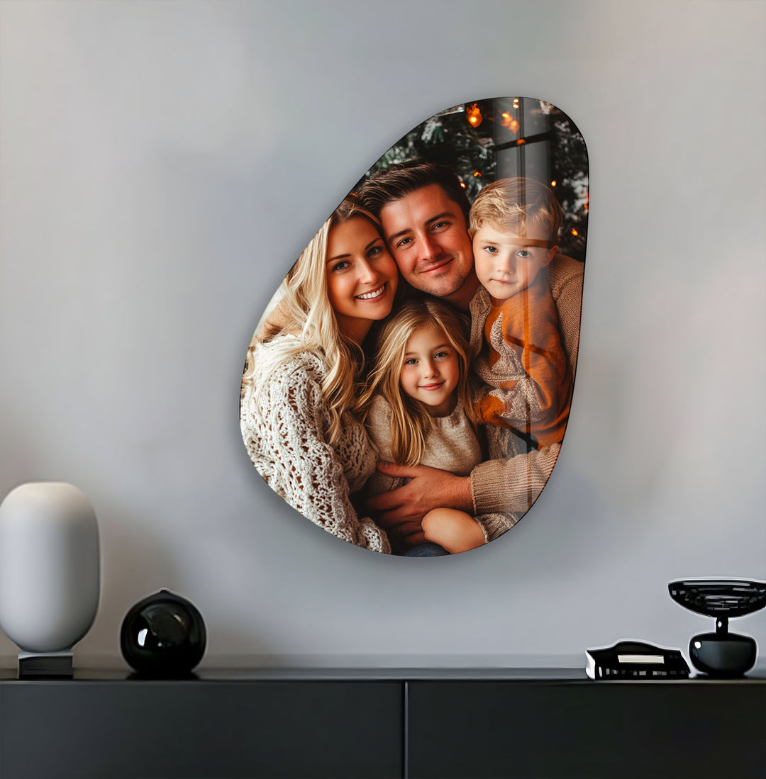 Asymmetrical Oval Custom Photo Prints