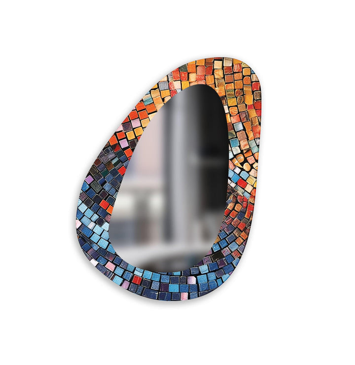 Colorful Mosaic Wall Mirror