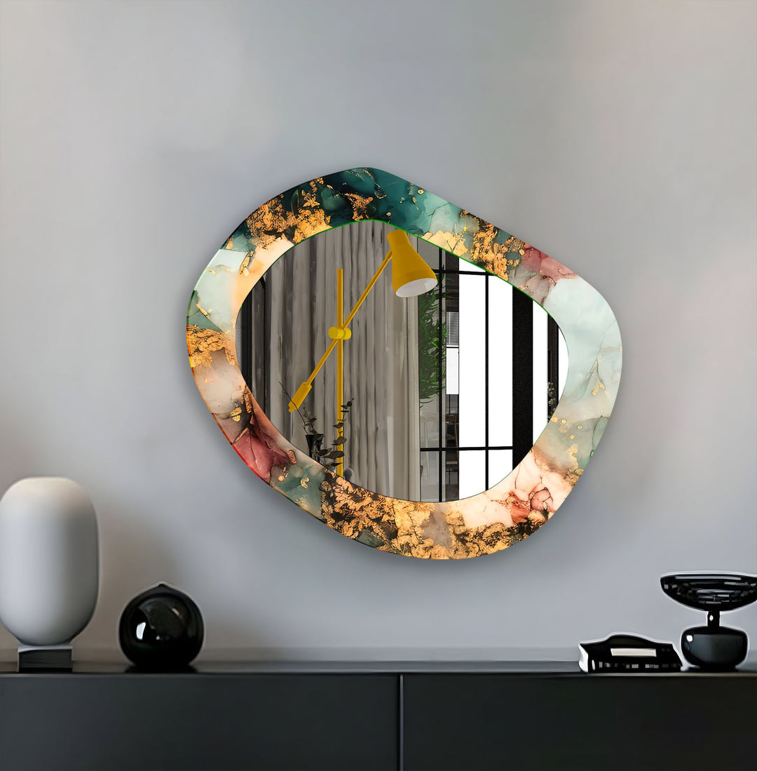 Color Abstract  Living Room Wall Mirror