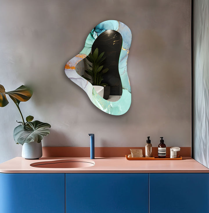 Modern Irregular Wall Mirror