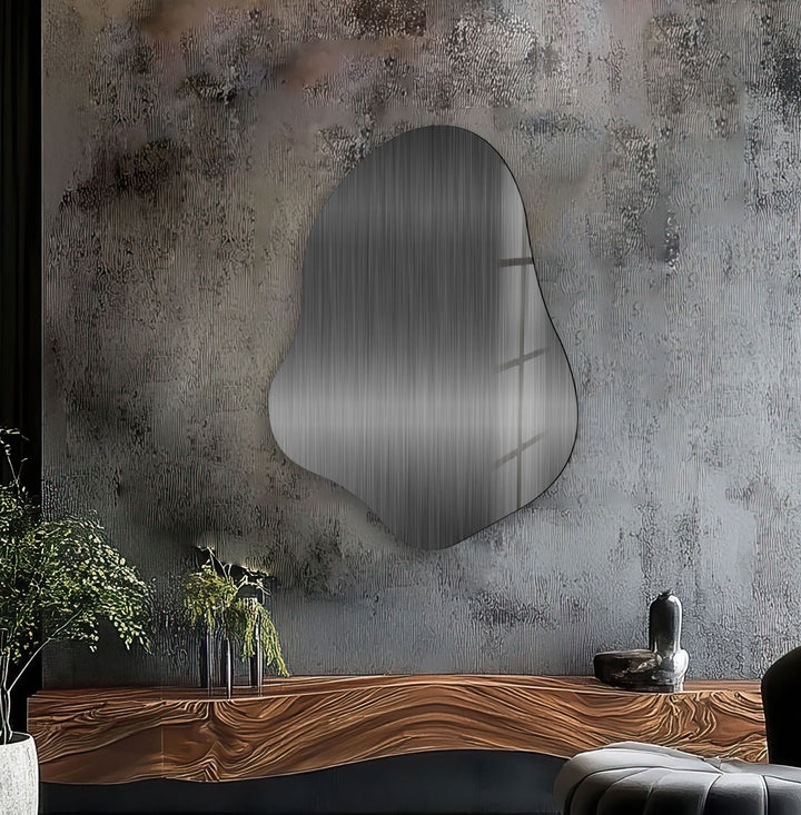 Elegant Gray Glass Wall Art, art glass wall art, glass wall art pictures
