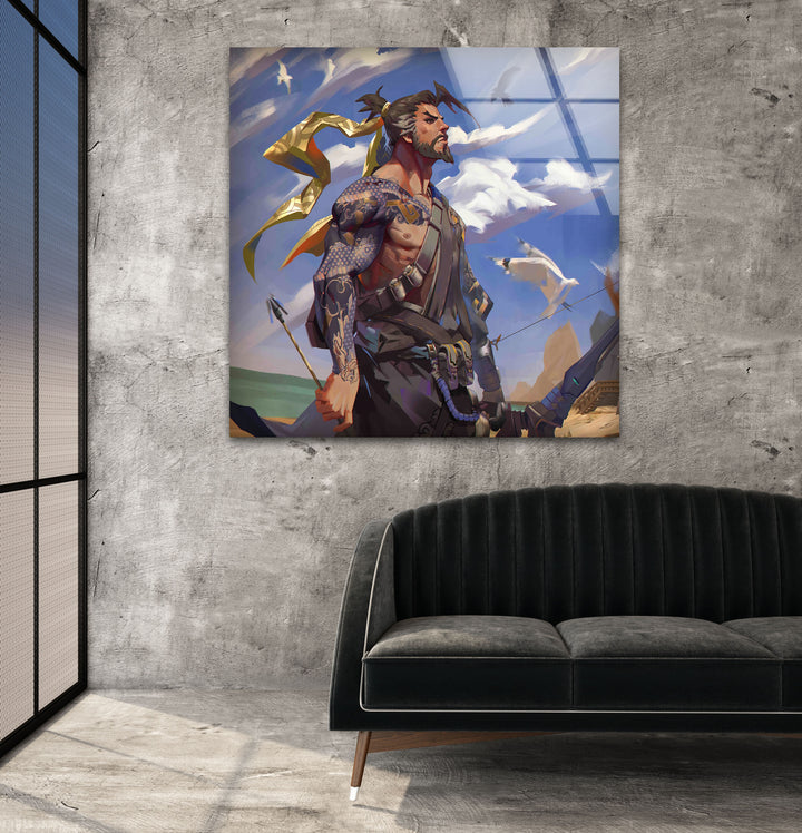 Hanzo Tempered Glass Wall Art - MyPhotoStation