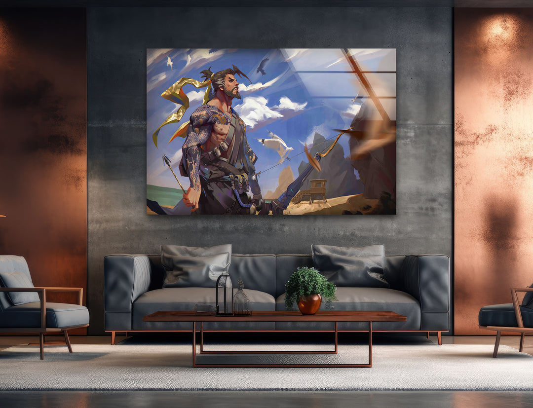 Hanzo Tempered Glass Wall Art - MyPhotoStation